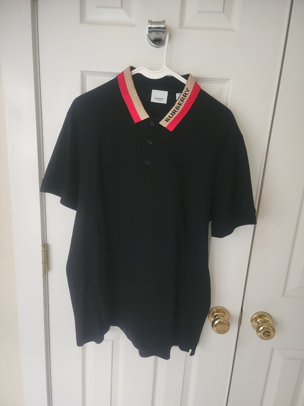 Burberry Edney Cotton Polo Shirt - Picture 4 of 8